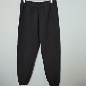 Black Jogger Sweatpants Mens Small